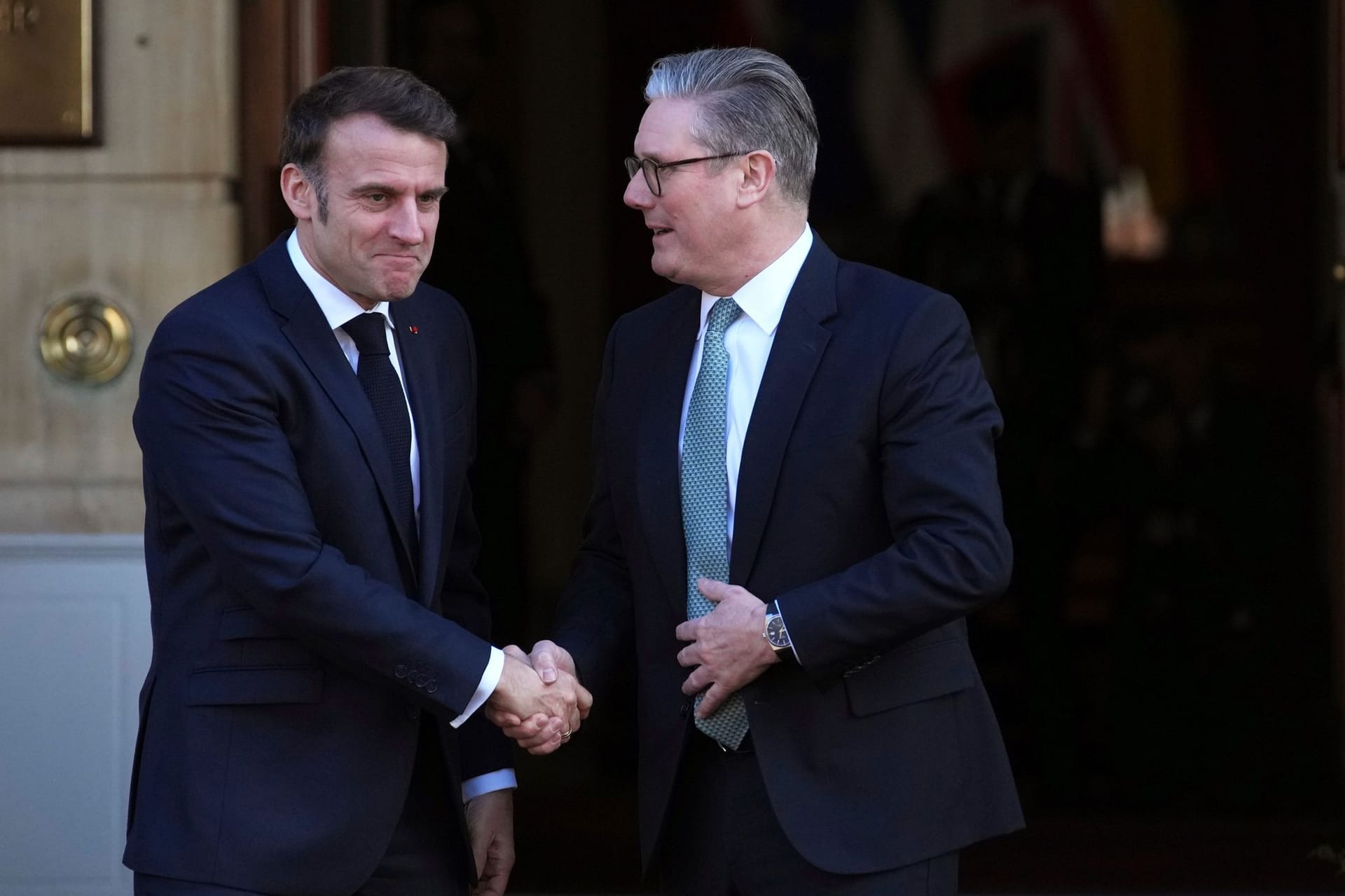 Macron und Starmer