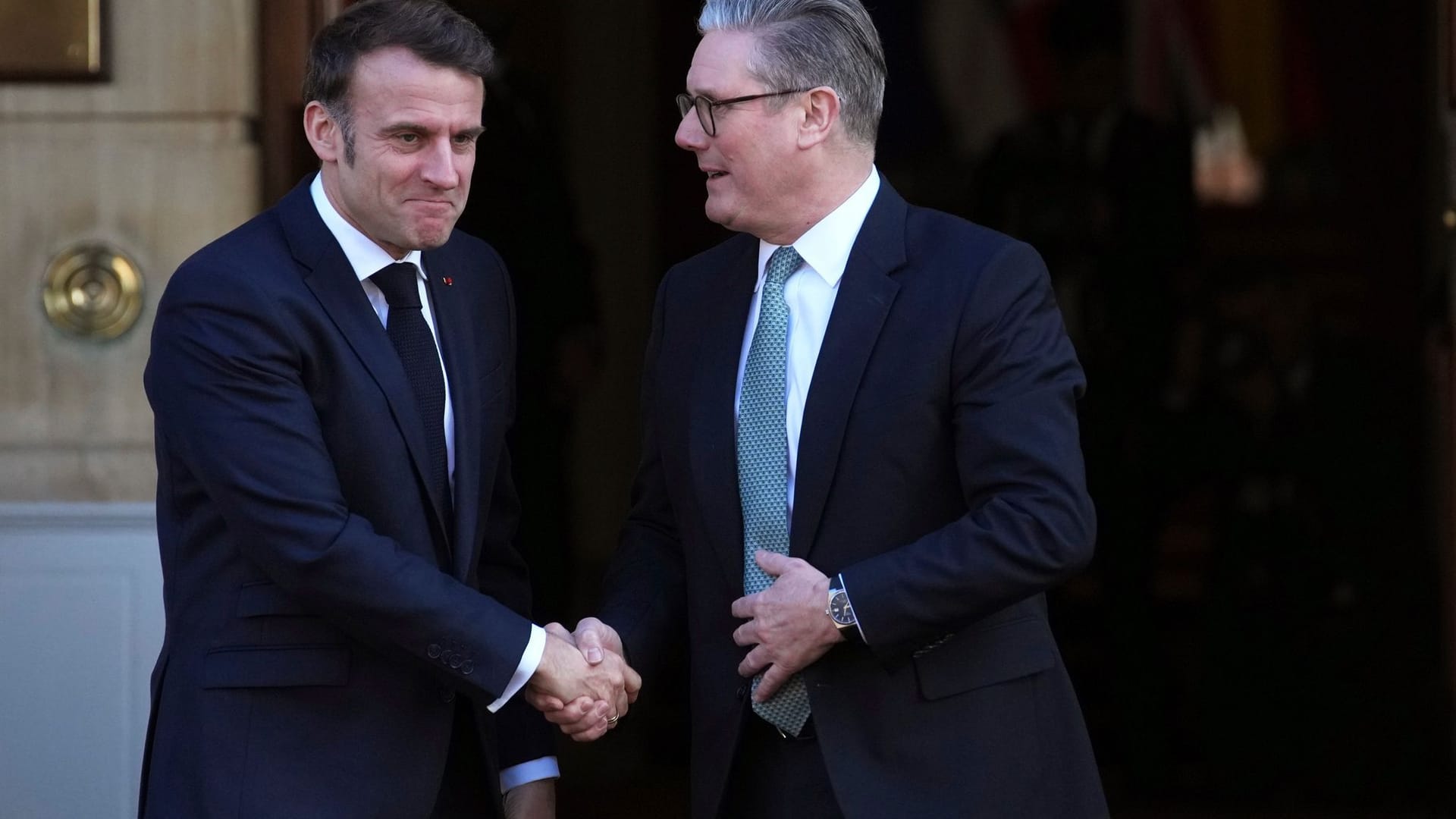 Macron und Starmer