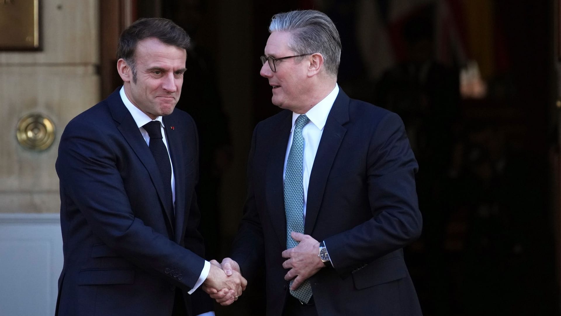 Macron und Starmer