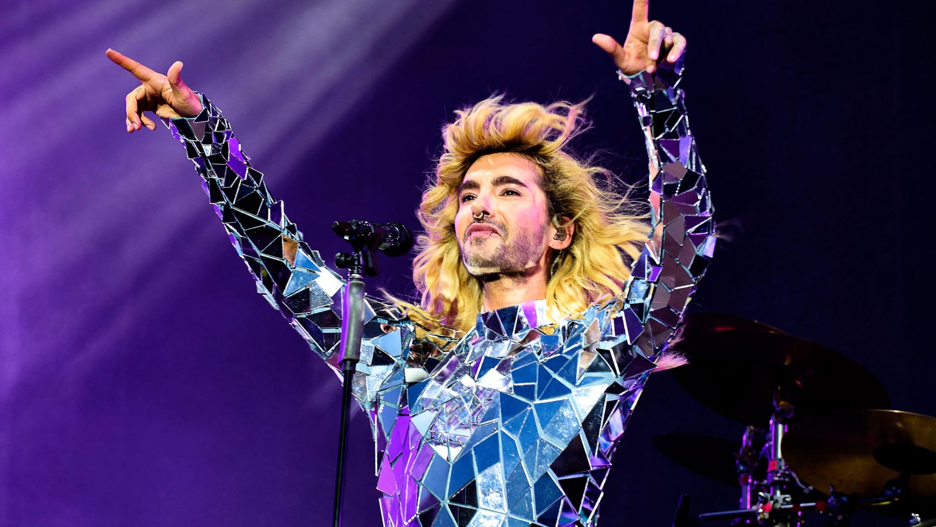 Sänger Bill Kaulitz (Archivbild): Mit seiner Band Tokio Hotel tourt er 2026 durch neun europäische Länder.