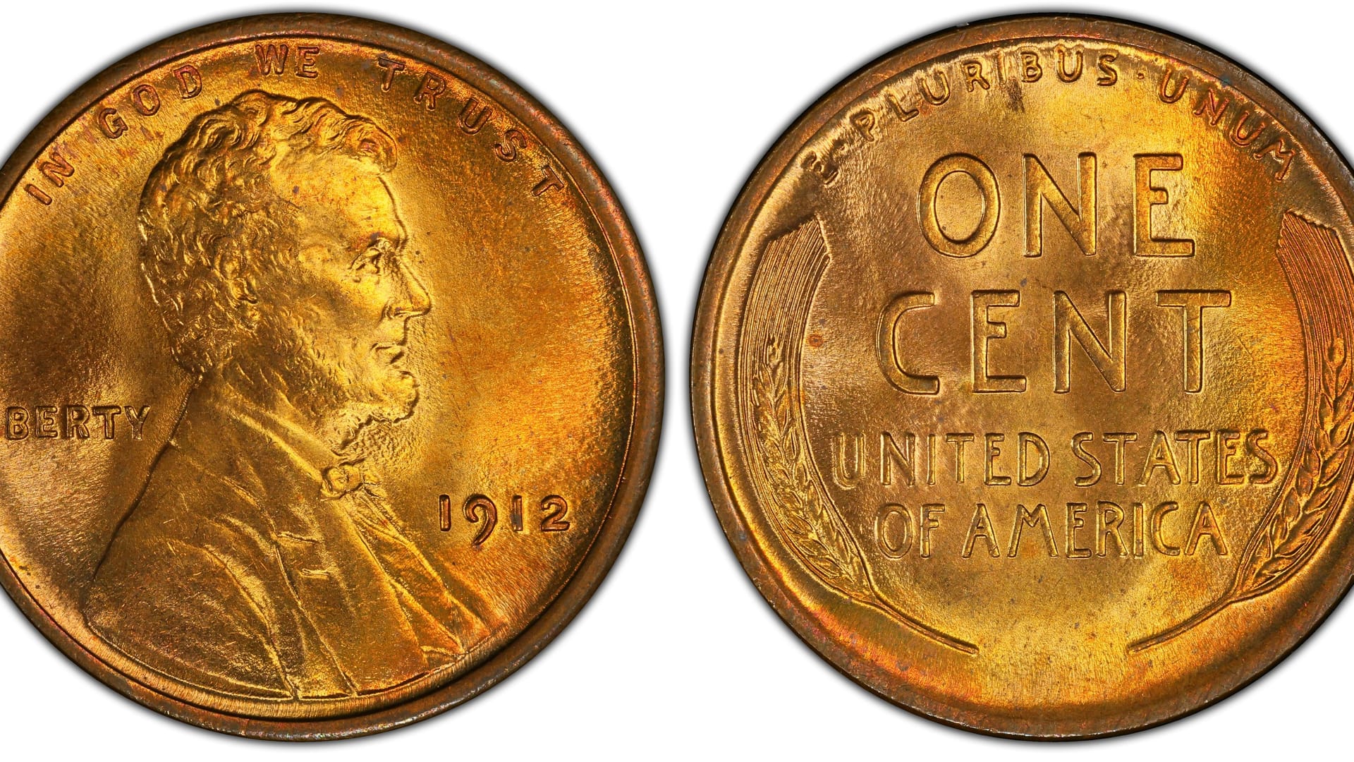 Lincoln Wheat Penny von 1912