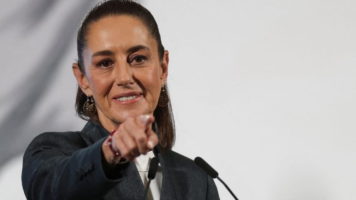 Claudia Sheinbaum: Sie will sich gegen Trump wehren.