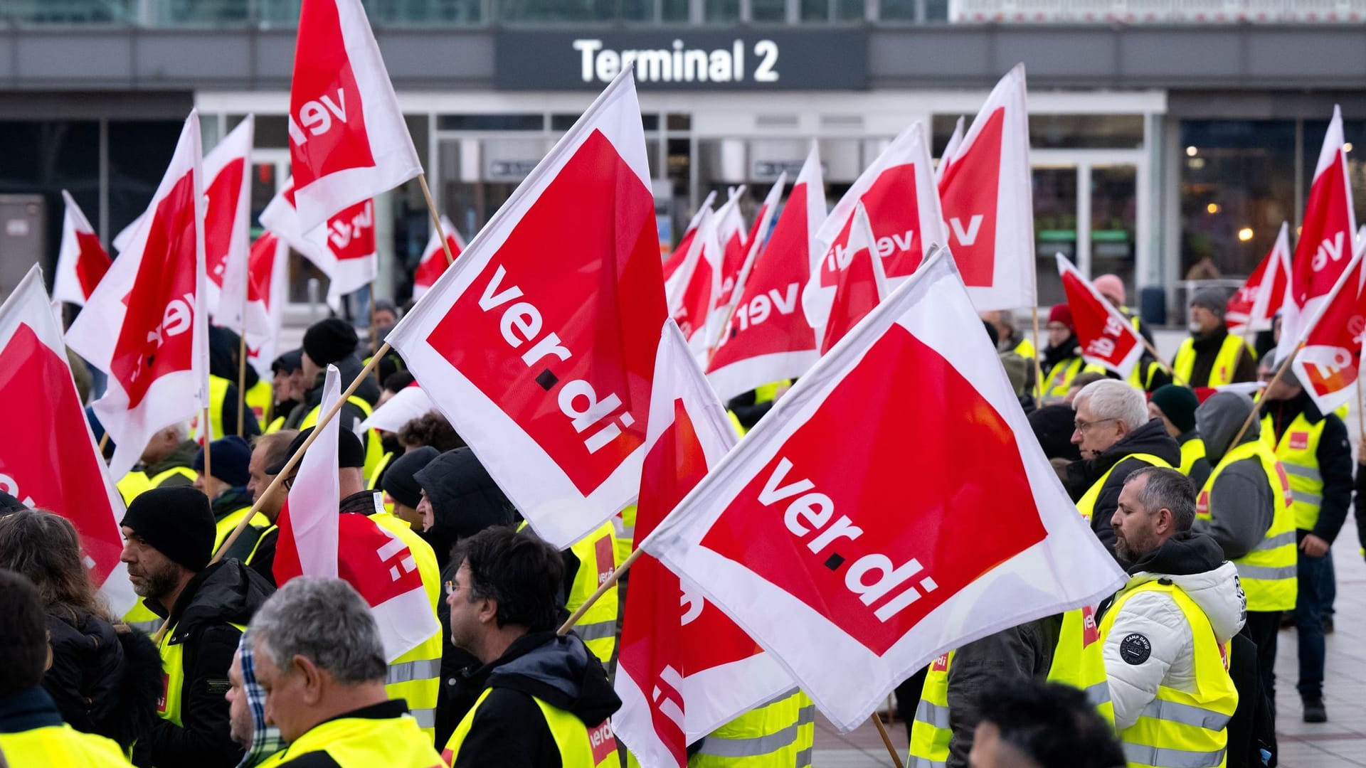 Warnstreiks - Flughafen München