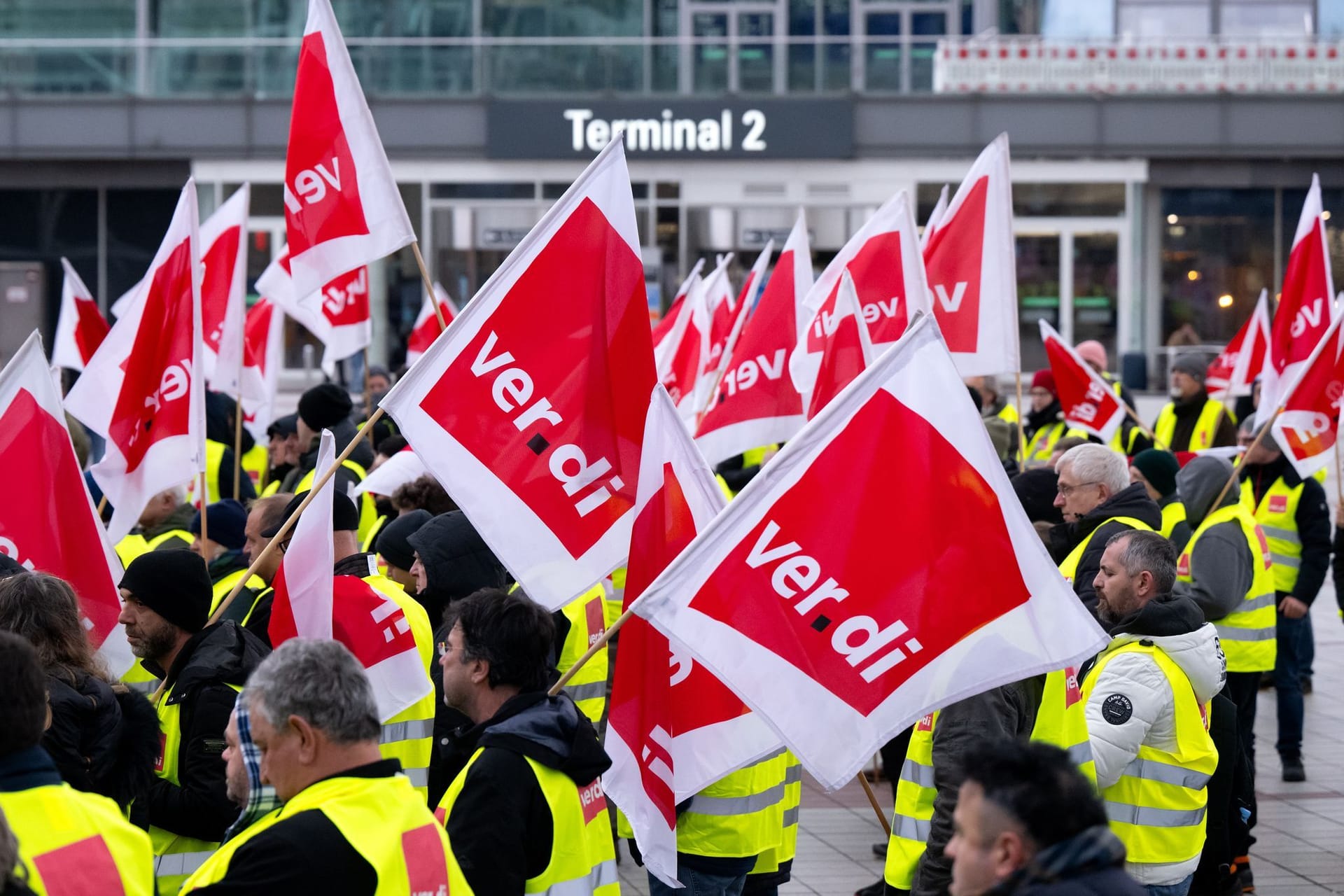 Warnstreiks - Flughafen München