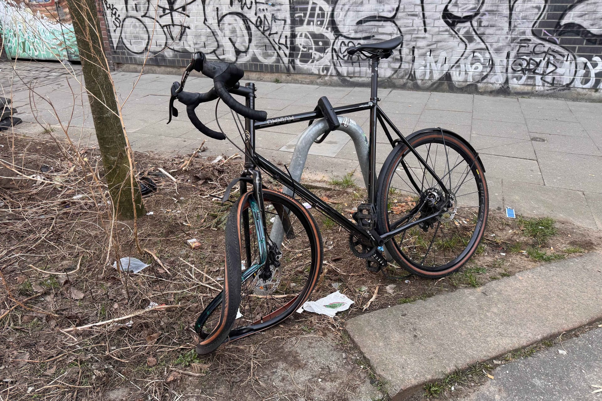 Unfall auf St. Pauli: Ein Fahrrad wurde dabei erheblich beschädigt.