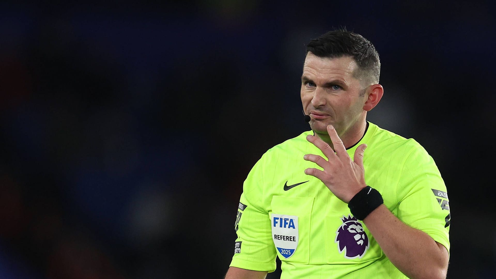 Michael Oliver: Er steht seit 2012 auf der Fifa-Liste.