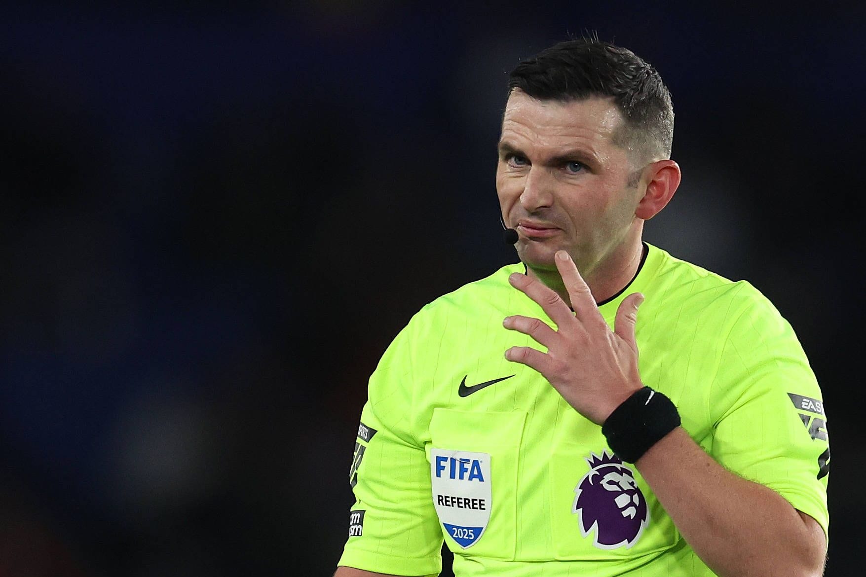 Michael Oliver: Er steht seit 2012 auf der Fifa-Liste.