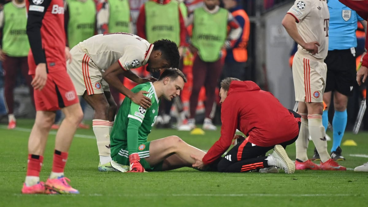 Champions League: Manuel Neuer verletzt sich im Kracher gegen Leverkusen