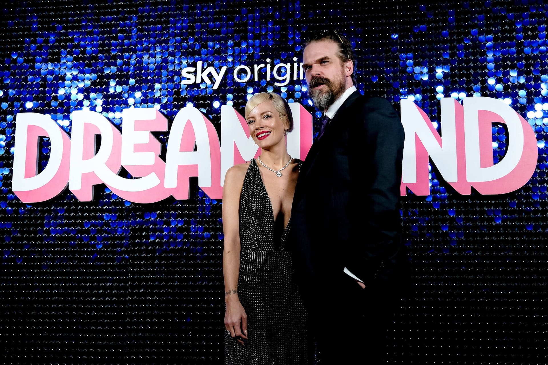 Hier noch als vermeintlich glückliches Paar: Lily Allen und David Harbour im März 2023