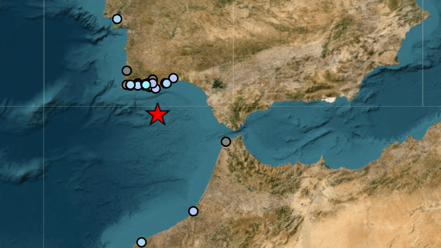 Epizentrum im Golf von Cádiz: Mehrere Erdbeben vor Portugals Küste registriert.