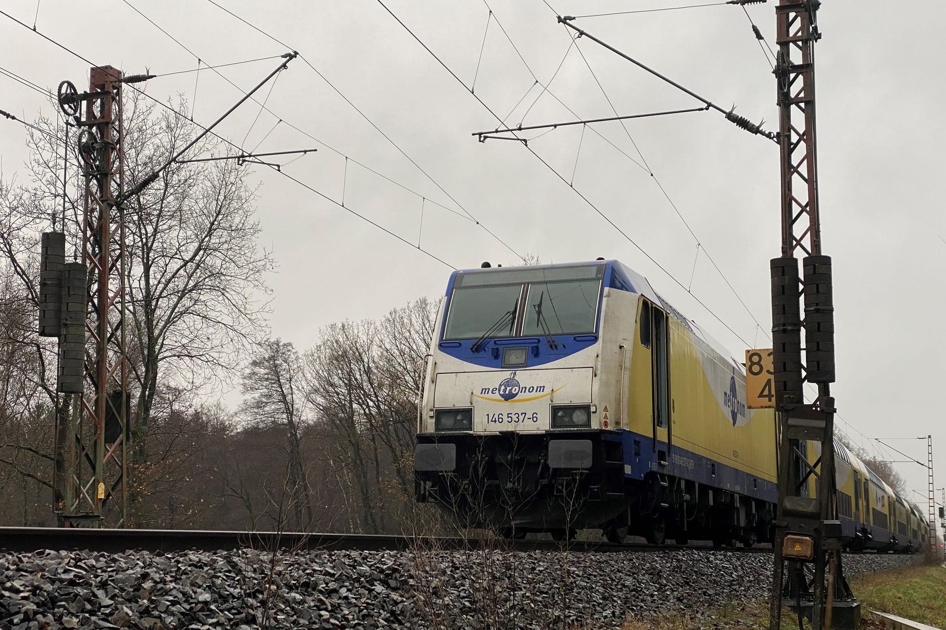 Nach Sturmtief - Störungen bei der Bahn