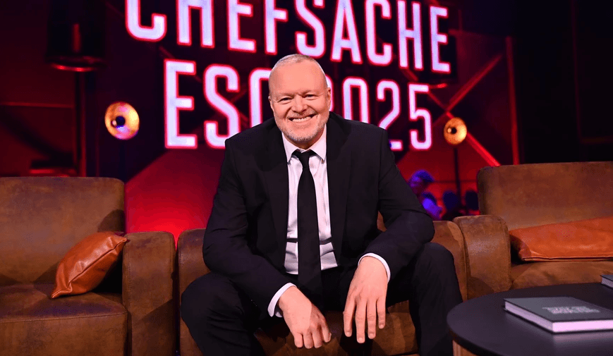 Stefan Raab: Er begrüßt zu einem ESC-Warm-up.