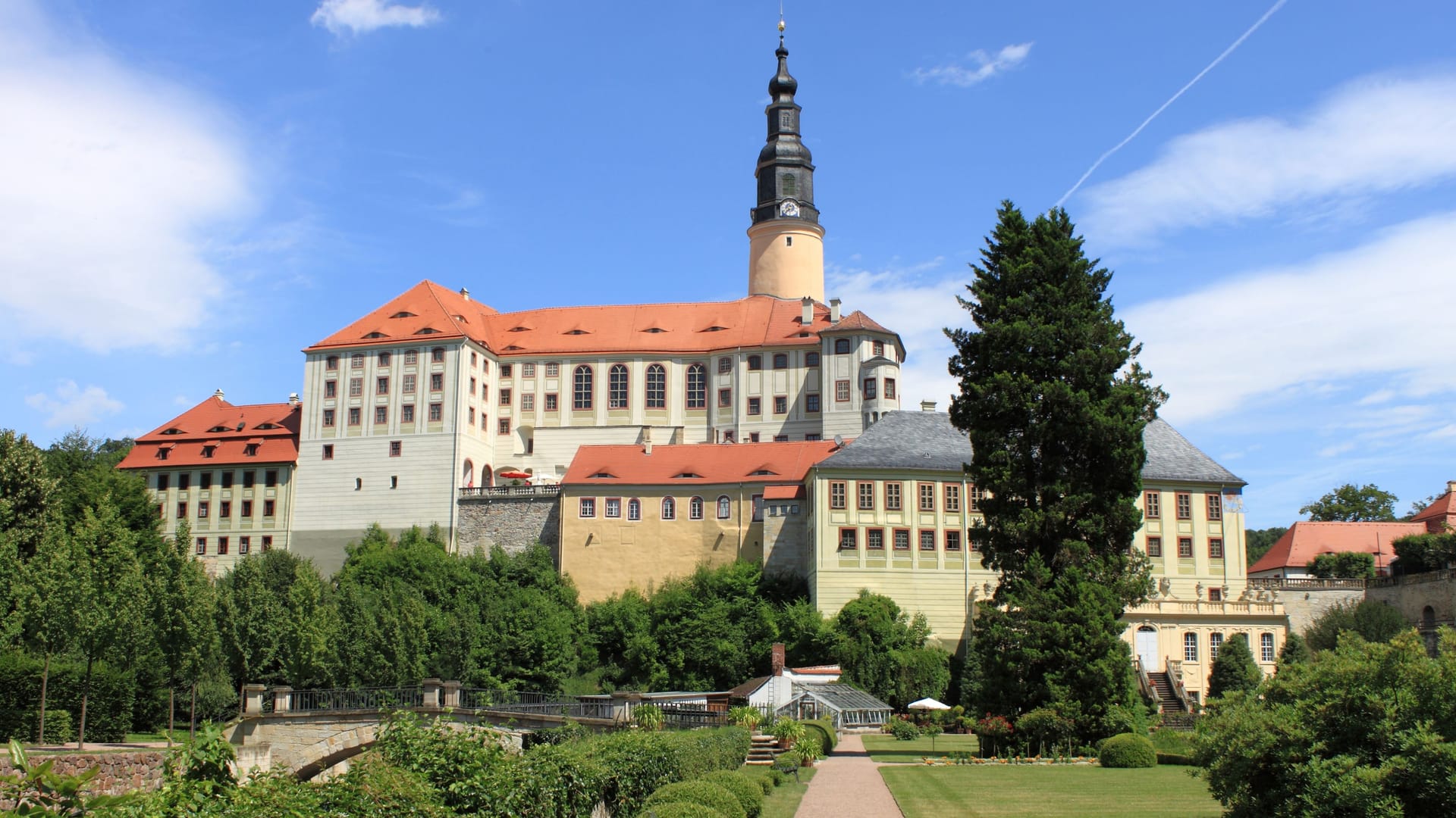 Blick auf das Schloss Weesenstein (Archivbild).