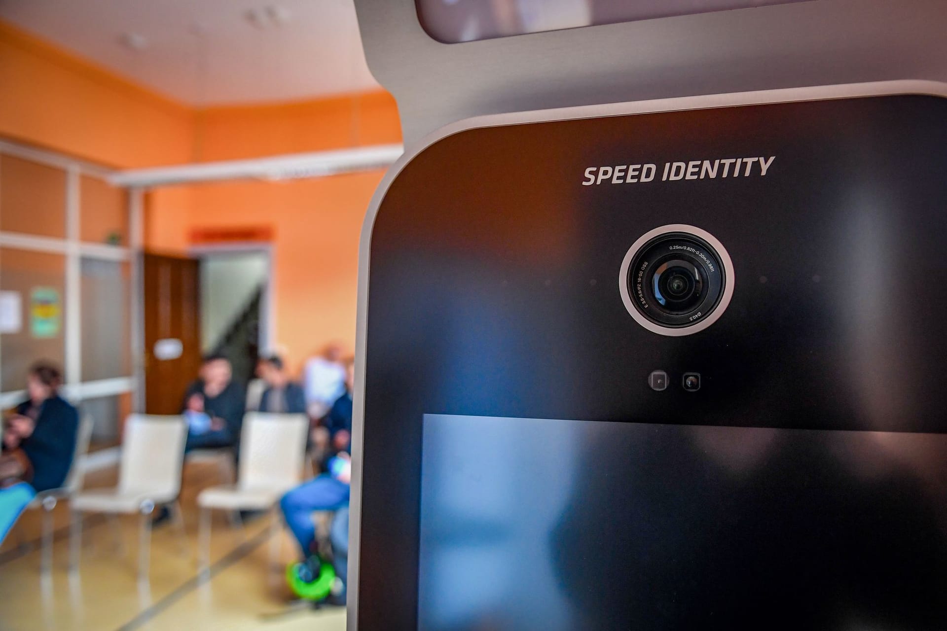 Speed-Identity Automat in einem Bürgeramt