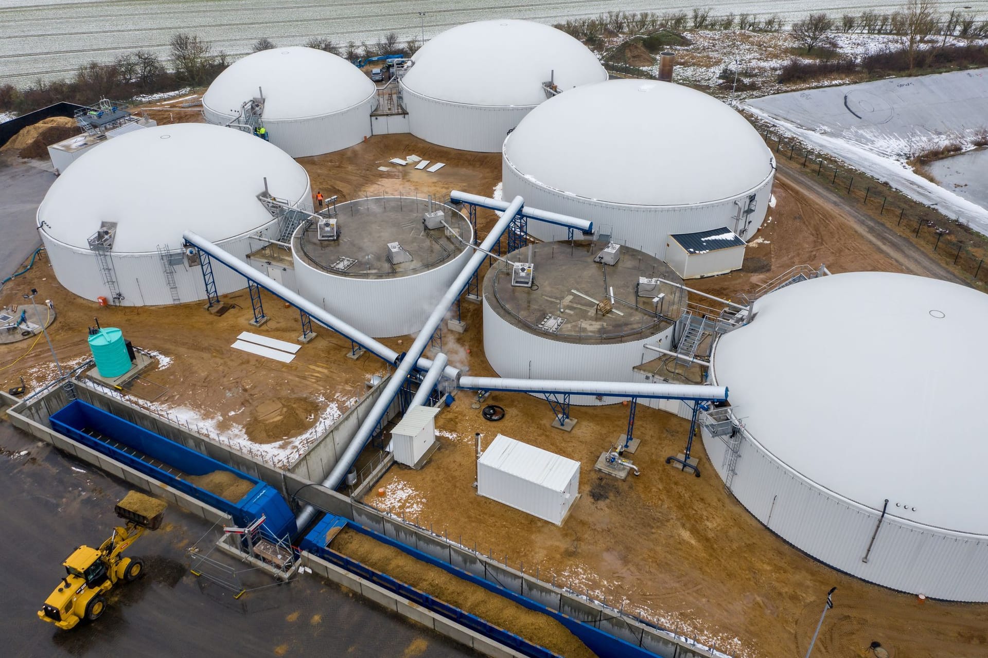 Biogasanlage der VNG-Tochter BALANCE Erneuerbare Energien GmbH Biogasanlage der VNG-Tochter BALANCE Erneuerbare Energien GmbH