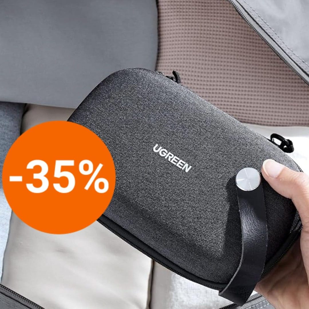Die Kabeltasche der Marke Ugreen ist momentan bei Amazon stark reduziert.