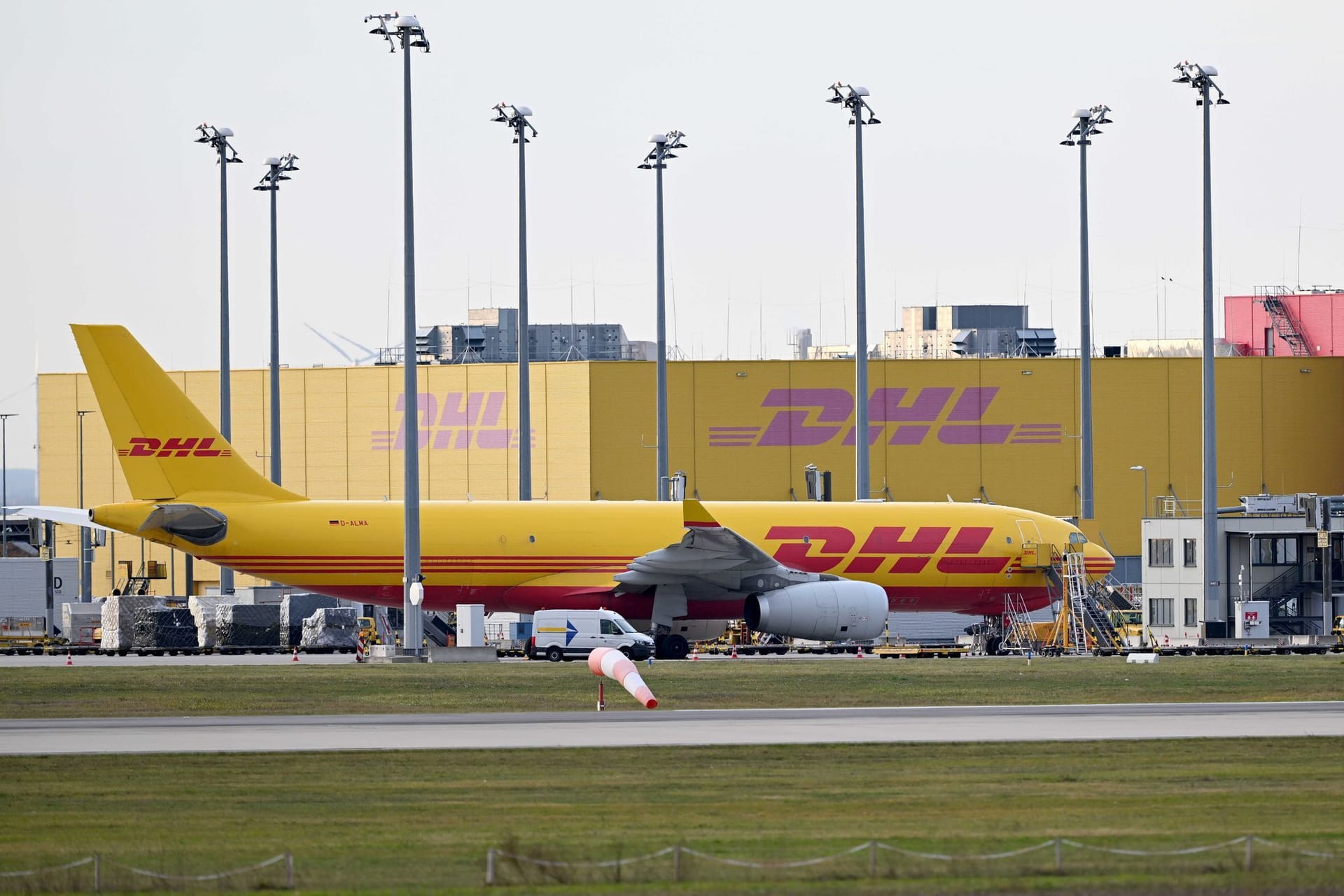 Frachtdrehkreuz Flughafen Leipzig / Halle