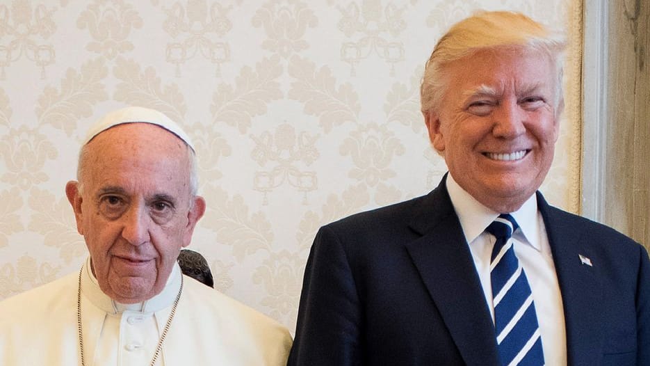 US-Präsident Trump im Vatikan