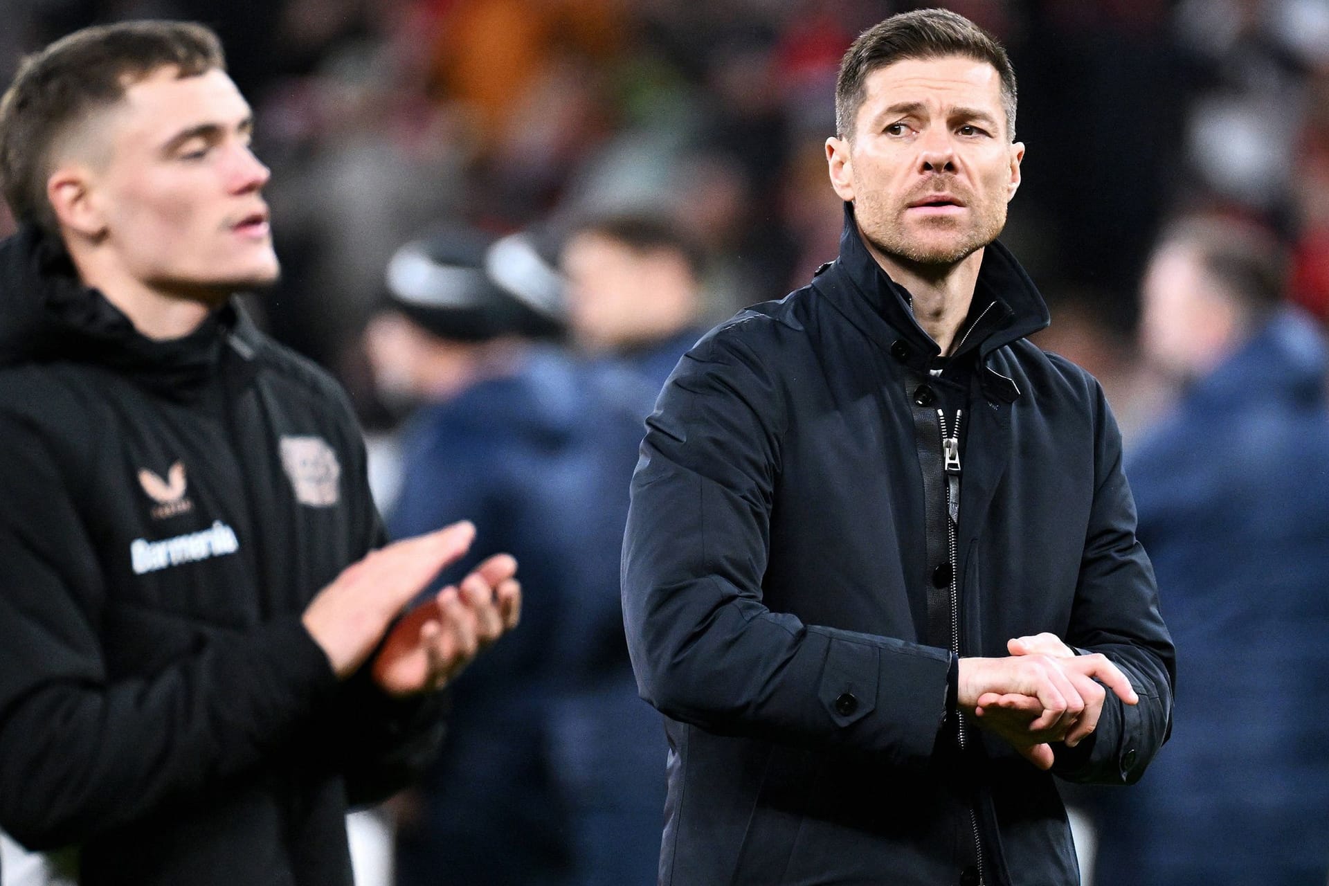 Xabi Alonso (r.): Der Leverkusener Trainer hat mit seinem Team eine titellose Saison gespielt.