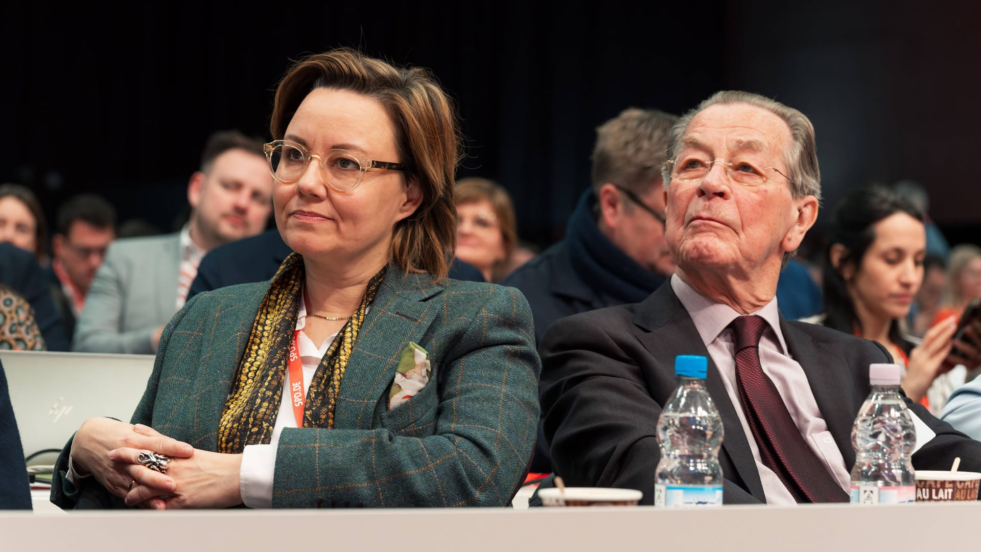 Franz Müntefering mit seiner Frau, der SPD-Politikerin Michelle Müntefering.