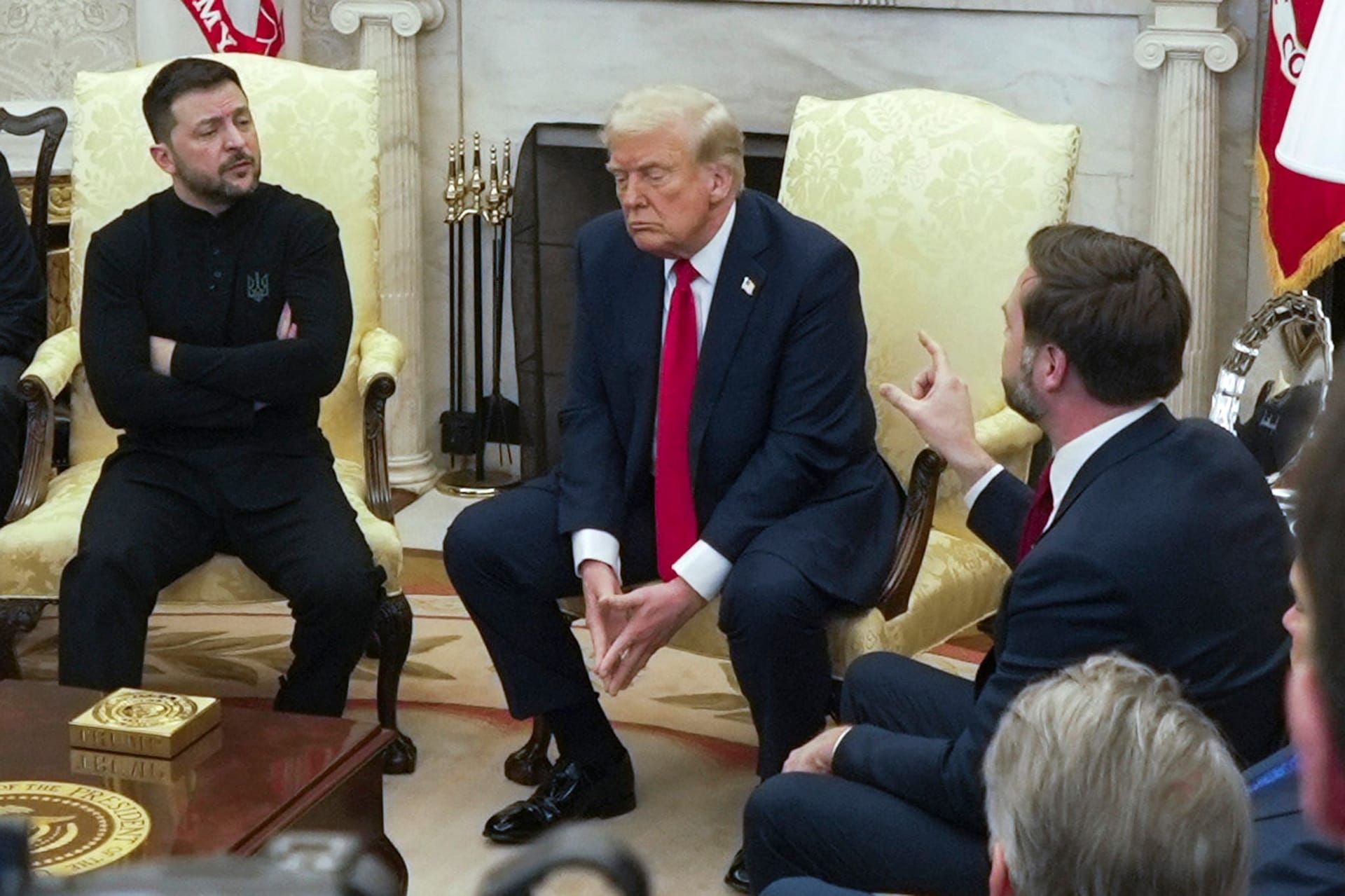 Ukrainischer Präsident Selenskyj und US-Präsident Trump