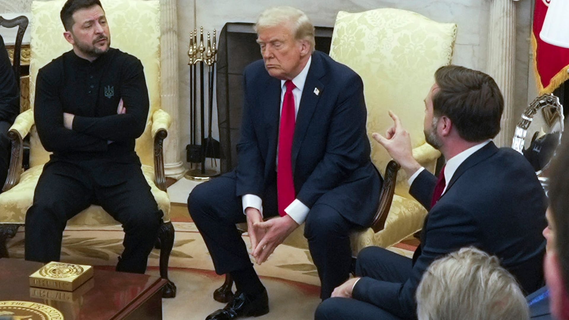 Ukrainischer Präsident Selenskyj und US-Präsident Trump