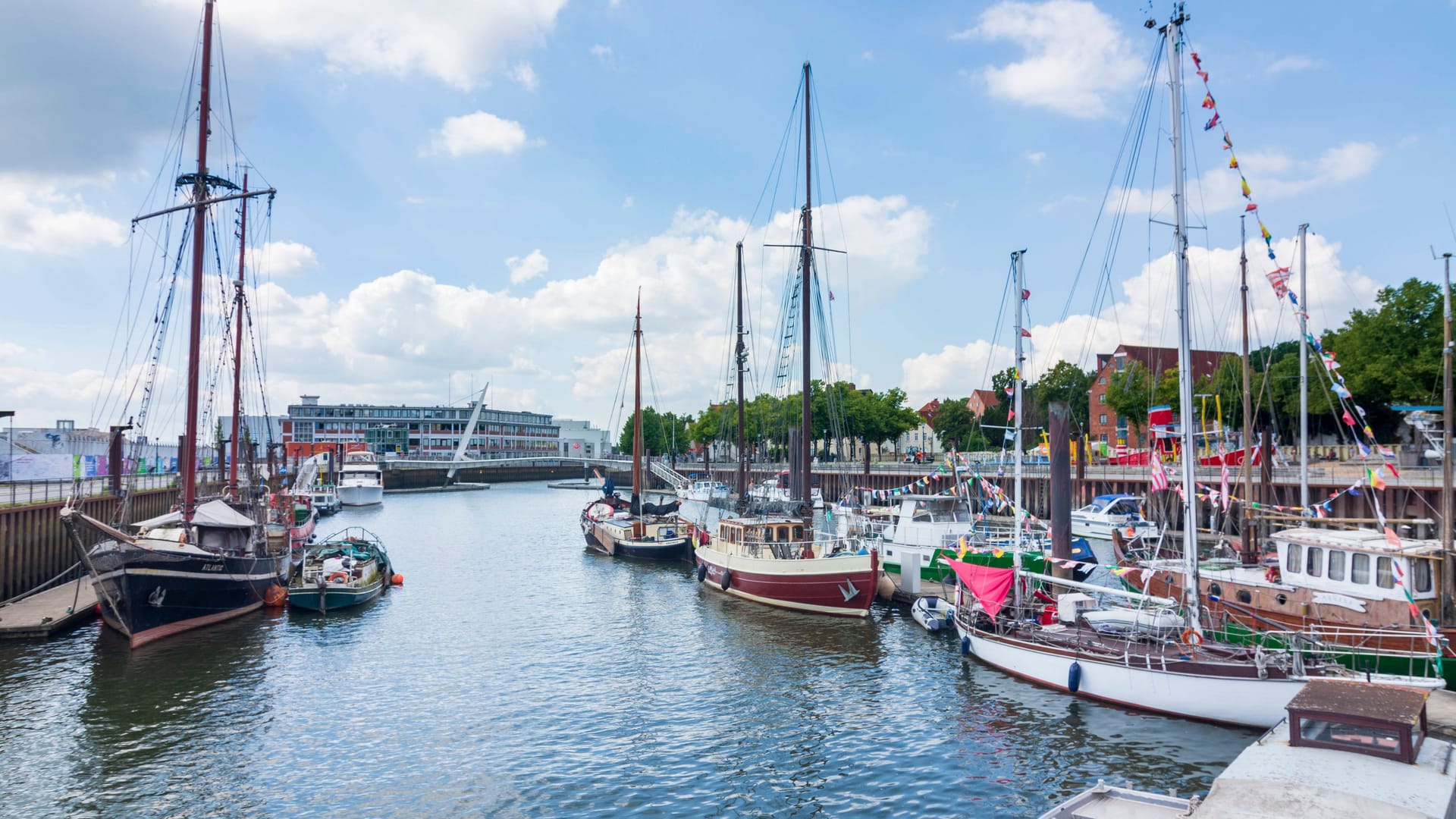 Blick auf den Vegesacker Hafen (Archivbild). Blick auf den Vegesacker Hafen (Archivbild).