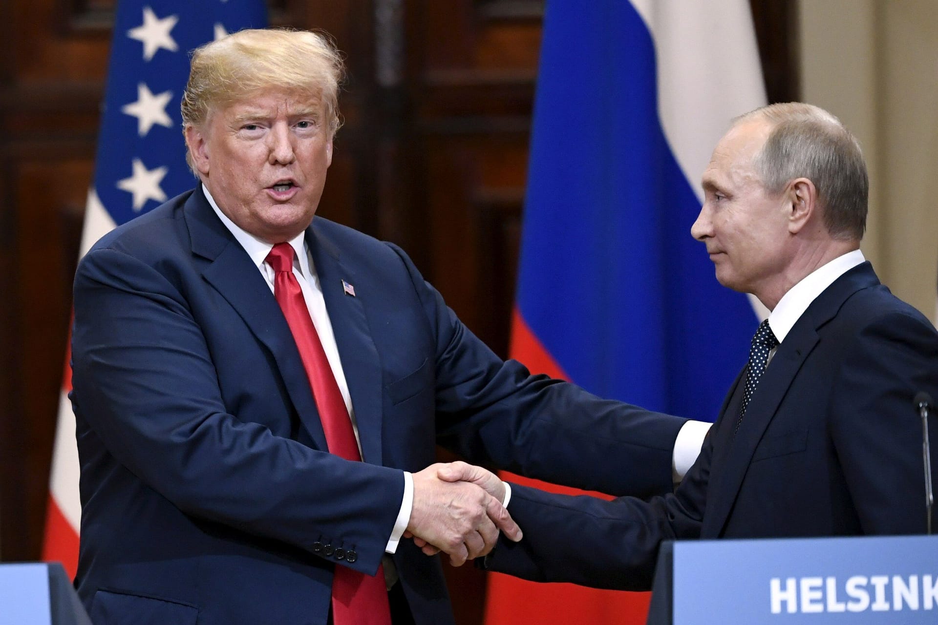 Donald Trump und Wladimir Putin (Archivbild): Der US-Präsident hält es mit Russland, meint Wladimir Kaminer.