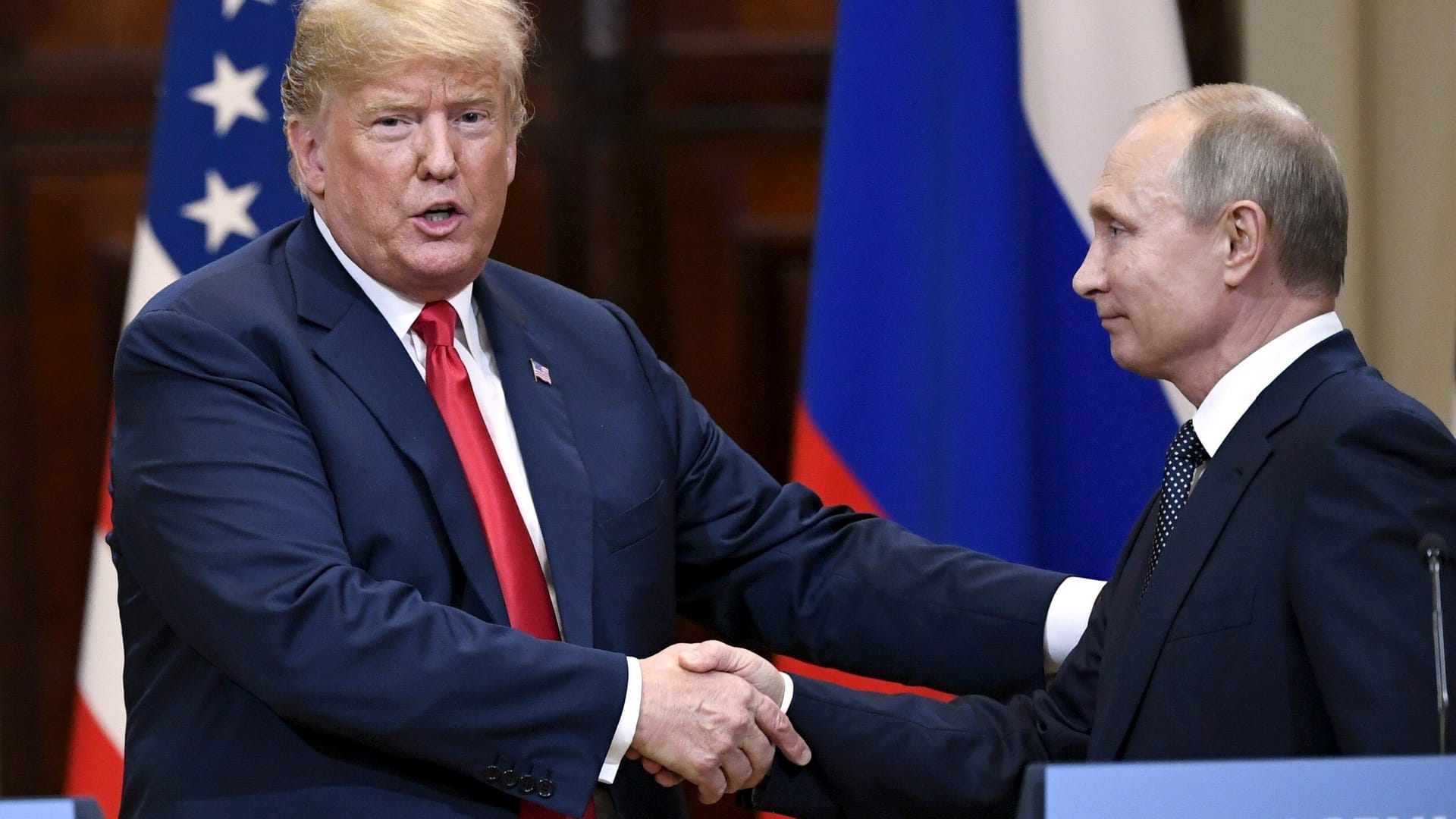 Donald Trump und Wladimir Putin (Archivbild): Der US-Präsident hält es mit Russland, meint Wladimir Kaminer.
