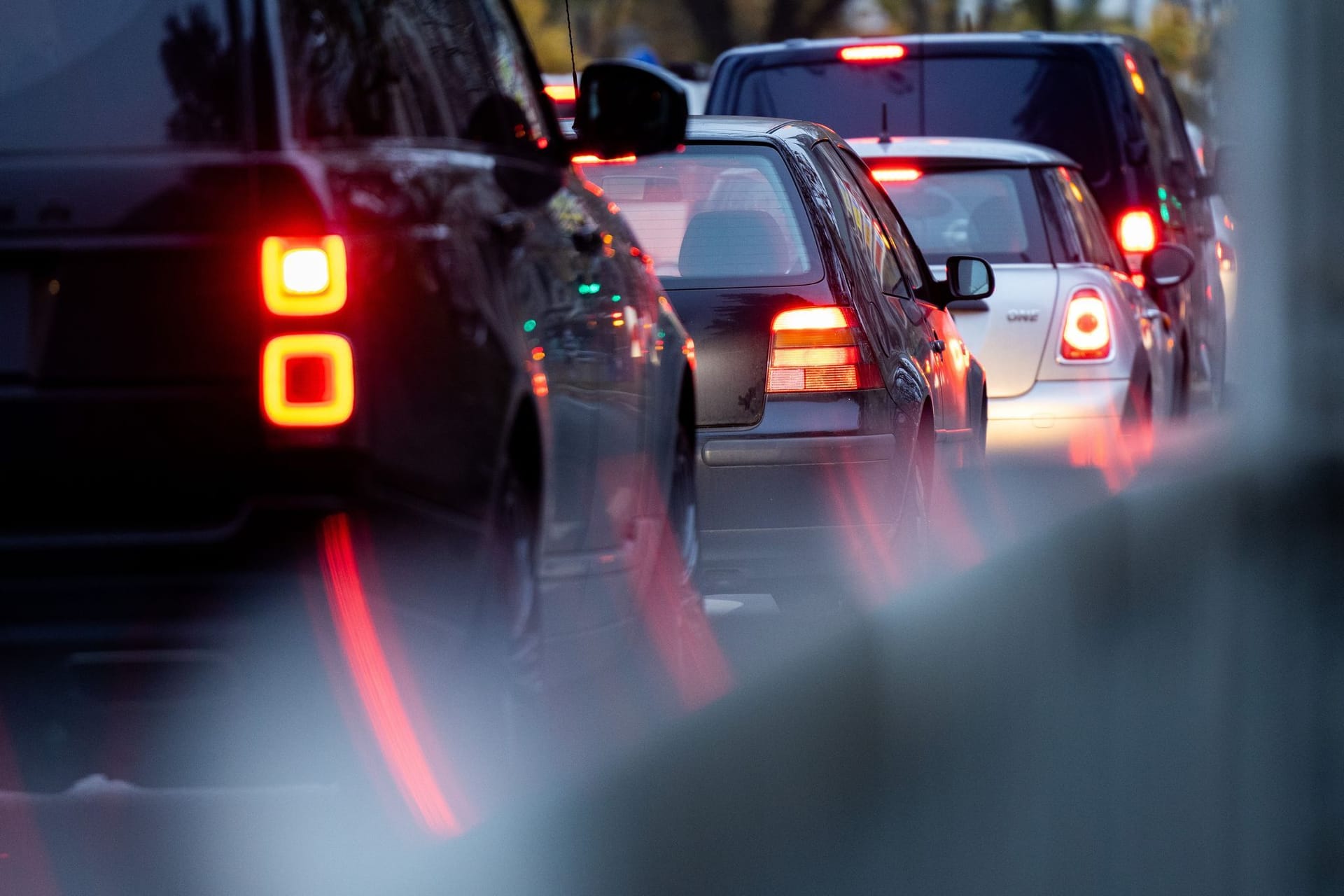 Autos im Berufsverkehr