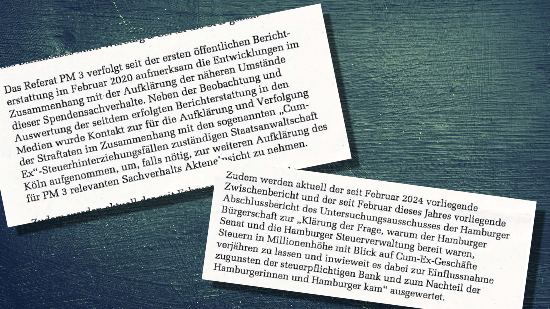 Ausschnitte aus der Antwort der Bundestagsverwaltung auf den Hinweis von Fabio De Masi und Sahra Wagenknecht