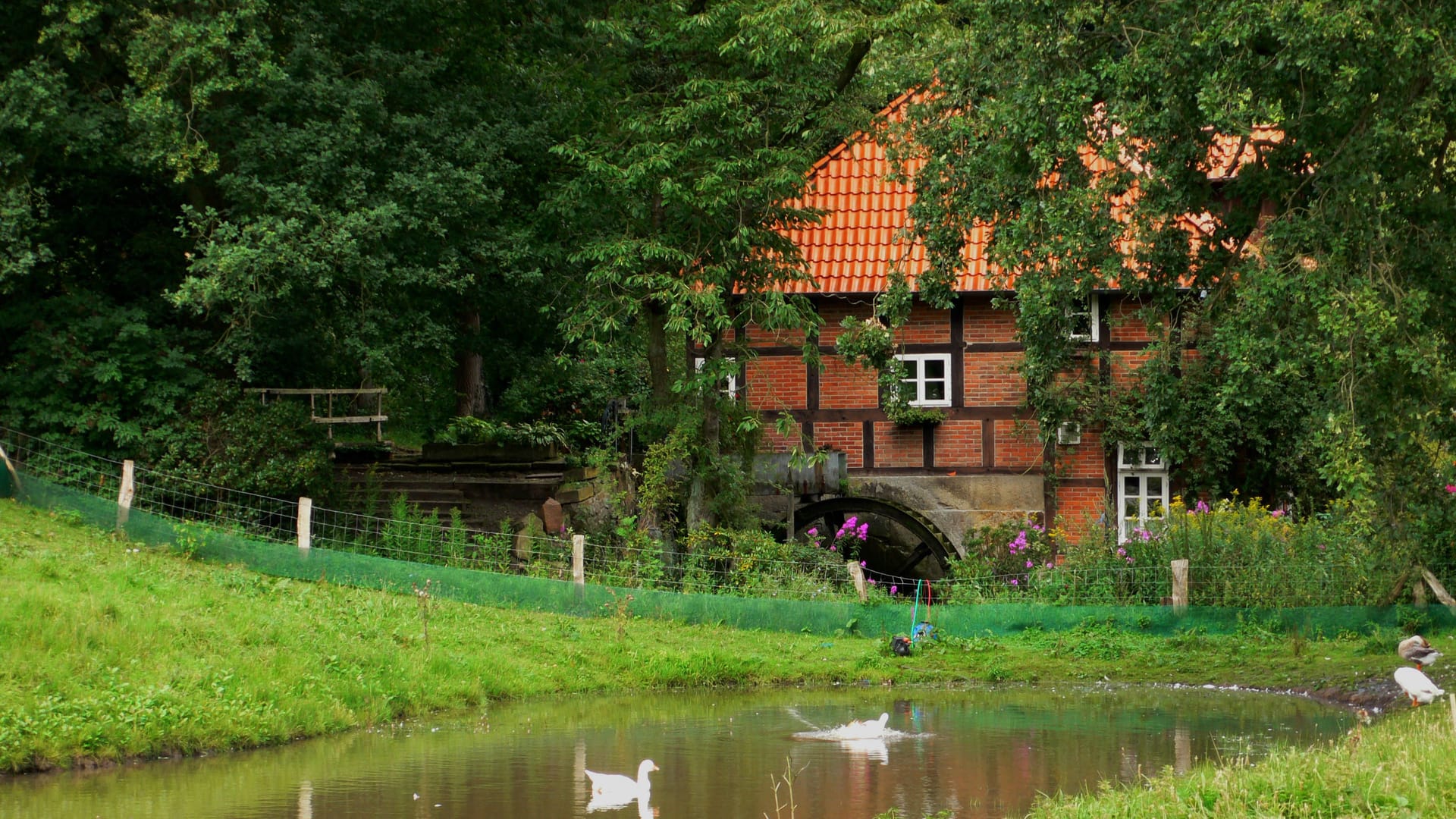 Die alte Wassermühle in Heiligenberg: Sie dient als Hotelrestaurant.