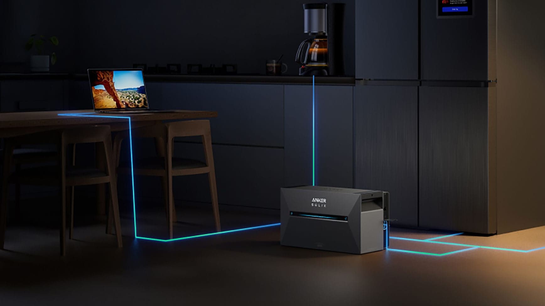 Auch bei Stromausfall versorgt die Notfall-Steckdose Ihre Geräte.