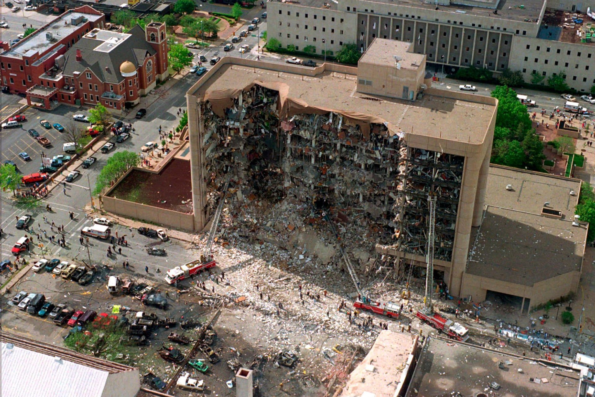 Jahrestag des Bombenanschlag in Oklahoma City