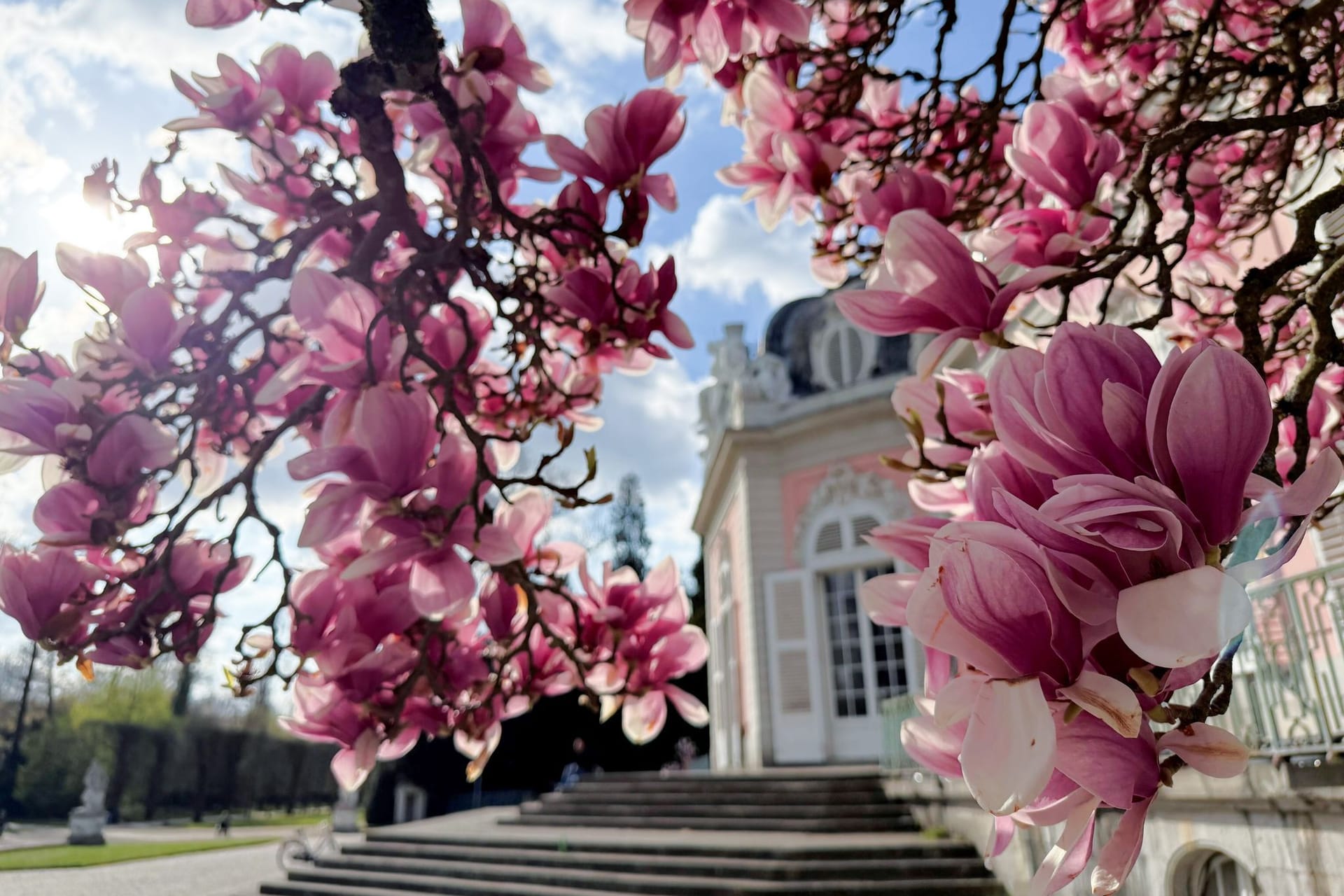 Sonniges Frühlingswetter