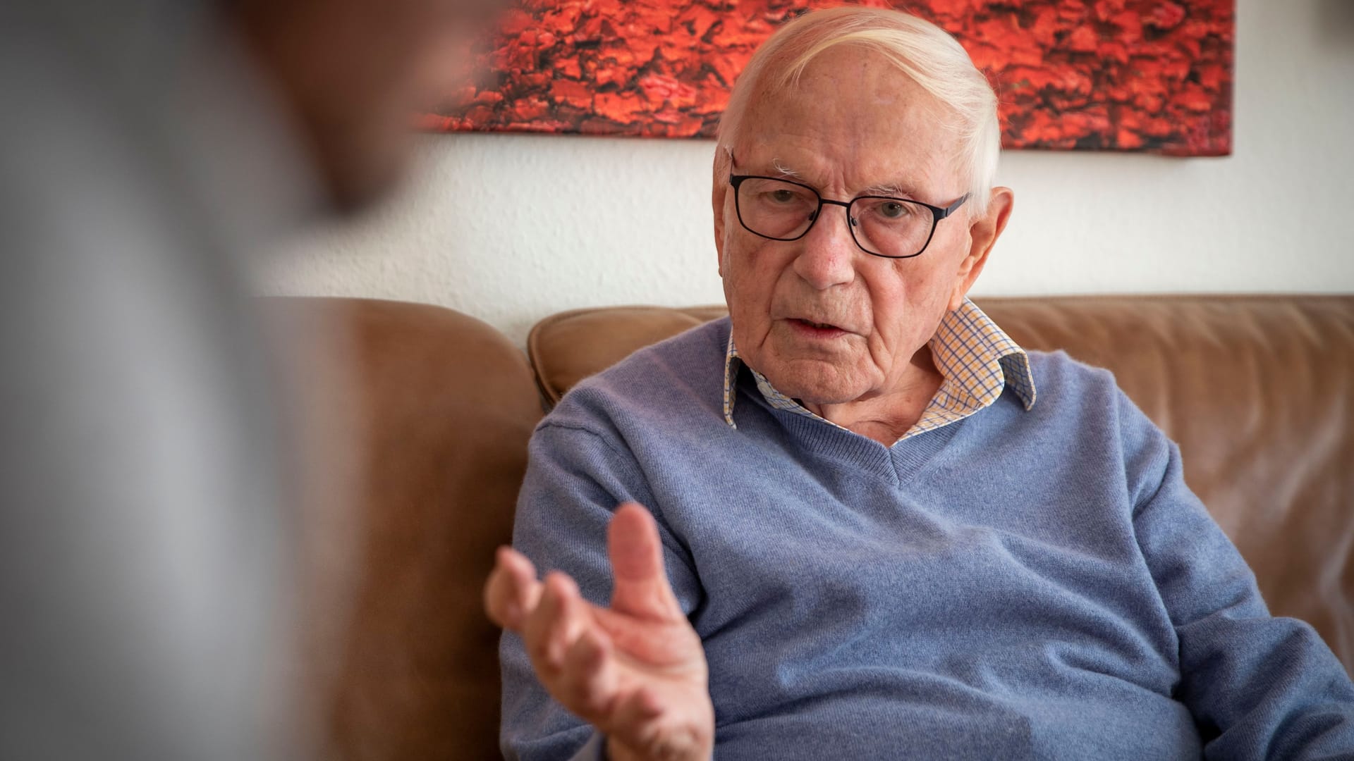 Axel Gebhard erlebte als 13-Jähriger die Eroberung Berlins durch die Rote Armee. Heute wohnt der 93-Jährige in Mainz. Axel Gebhard erlebte als 13-Jähriger die Eroberung Berlins durch die Rote Armee. Heute wohnt der 93-Jährige in Mainz.