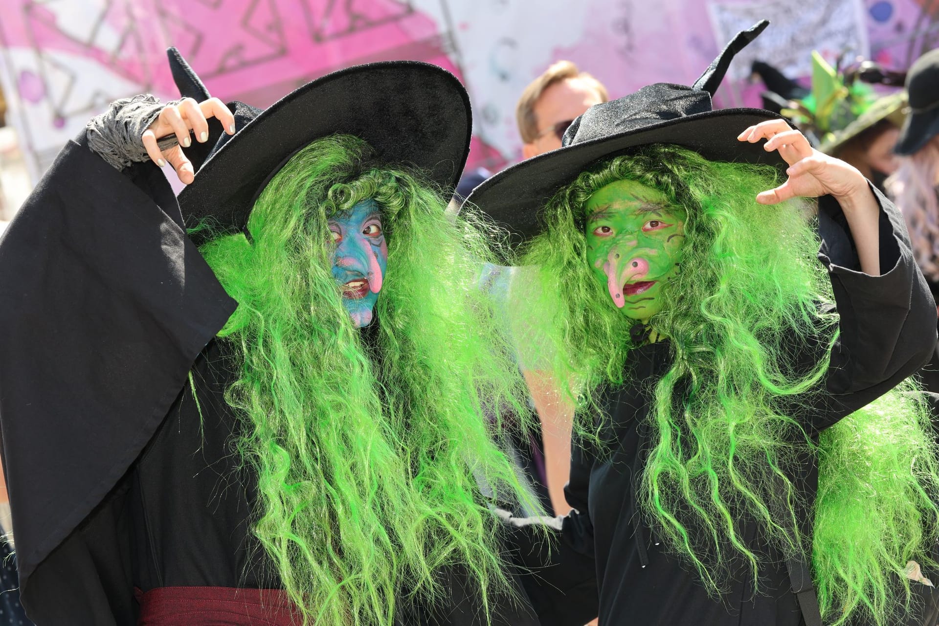Feier zur Walpurgisnacht im Harz