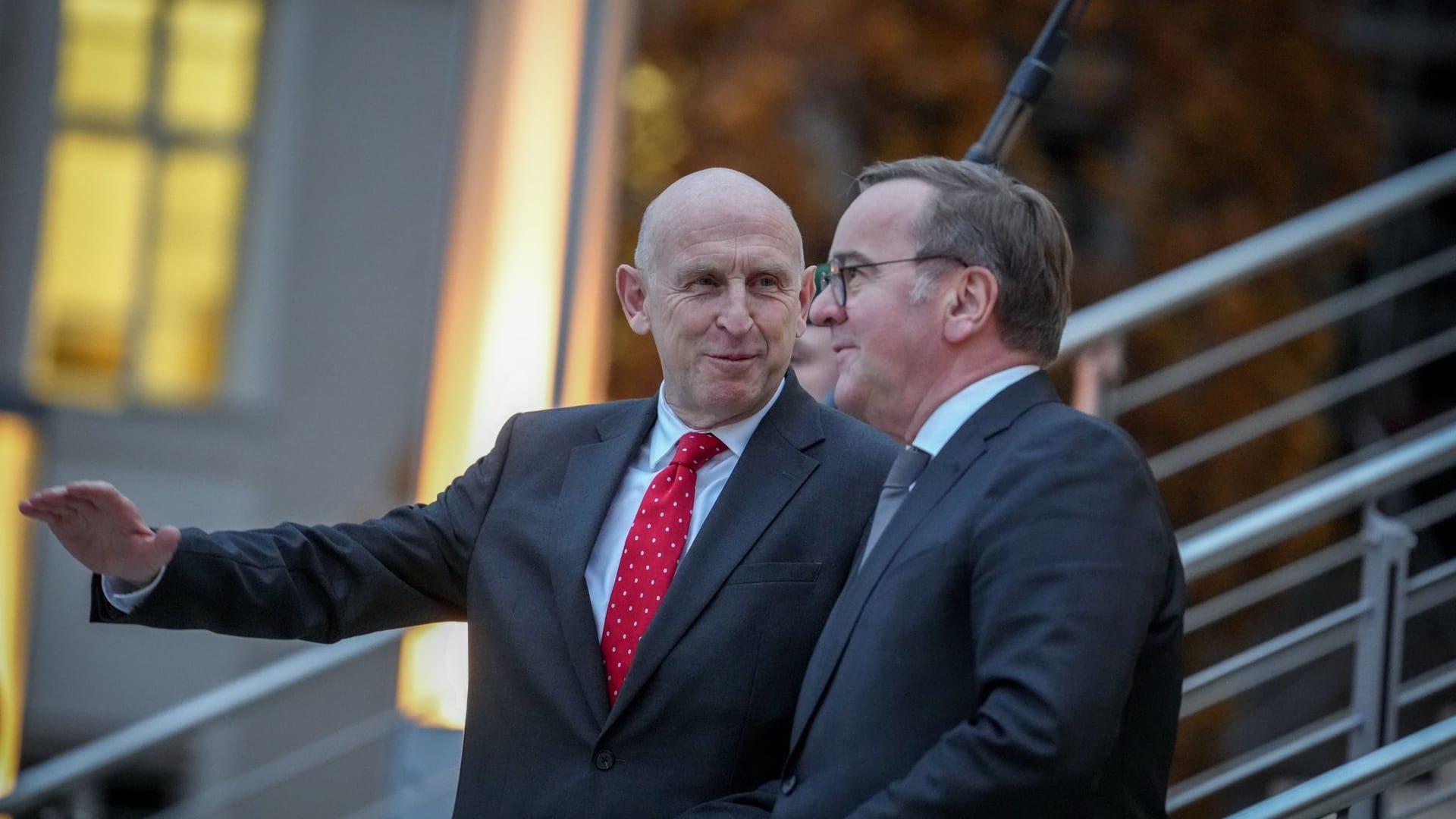 Boris Pistorius und John Healey