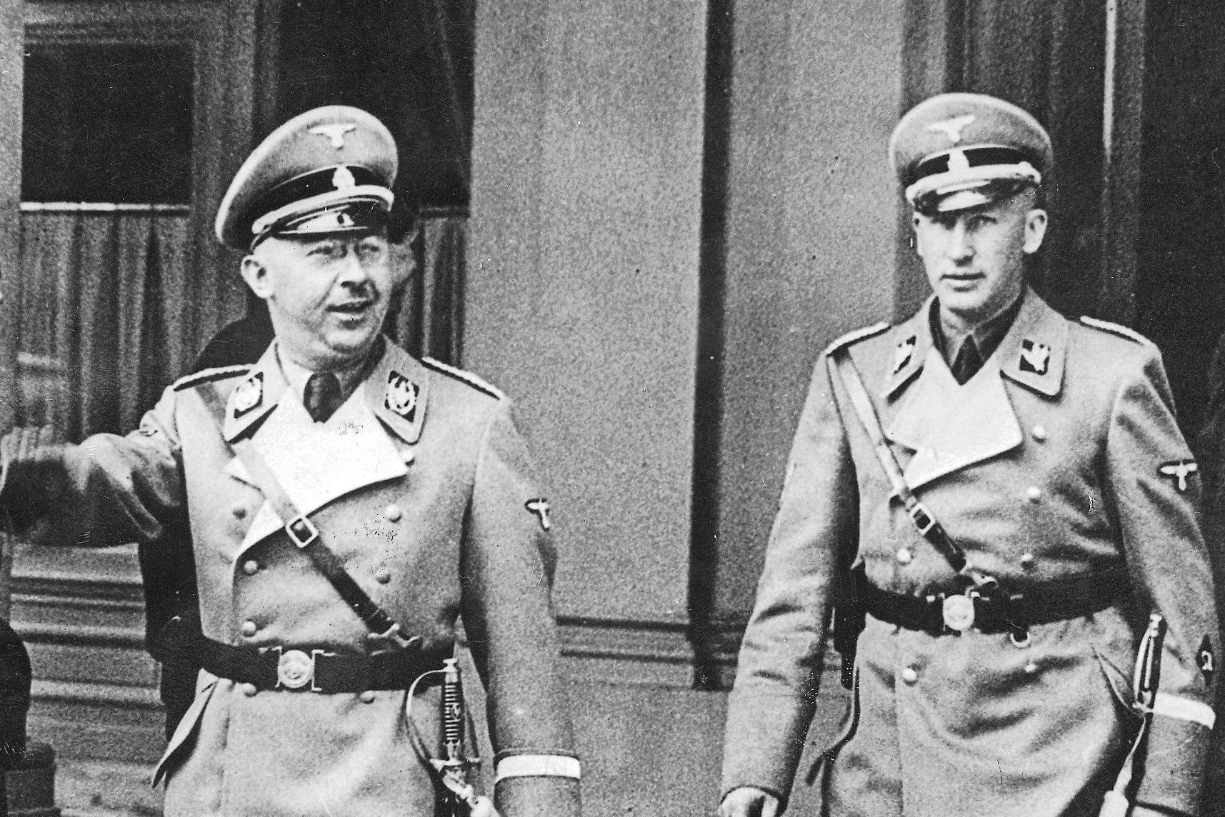 Heinrich Himmler und Reinhard Heydrich: Die beiden SS-Führer trieben den Holocaust voran.