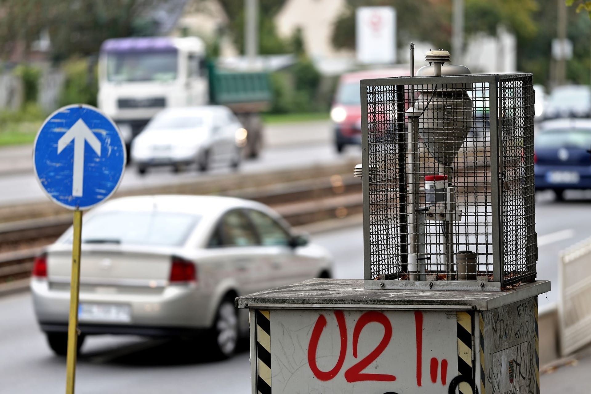 Feinstaub-Belastung sinkt im ersten Halbjahr deutlich