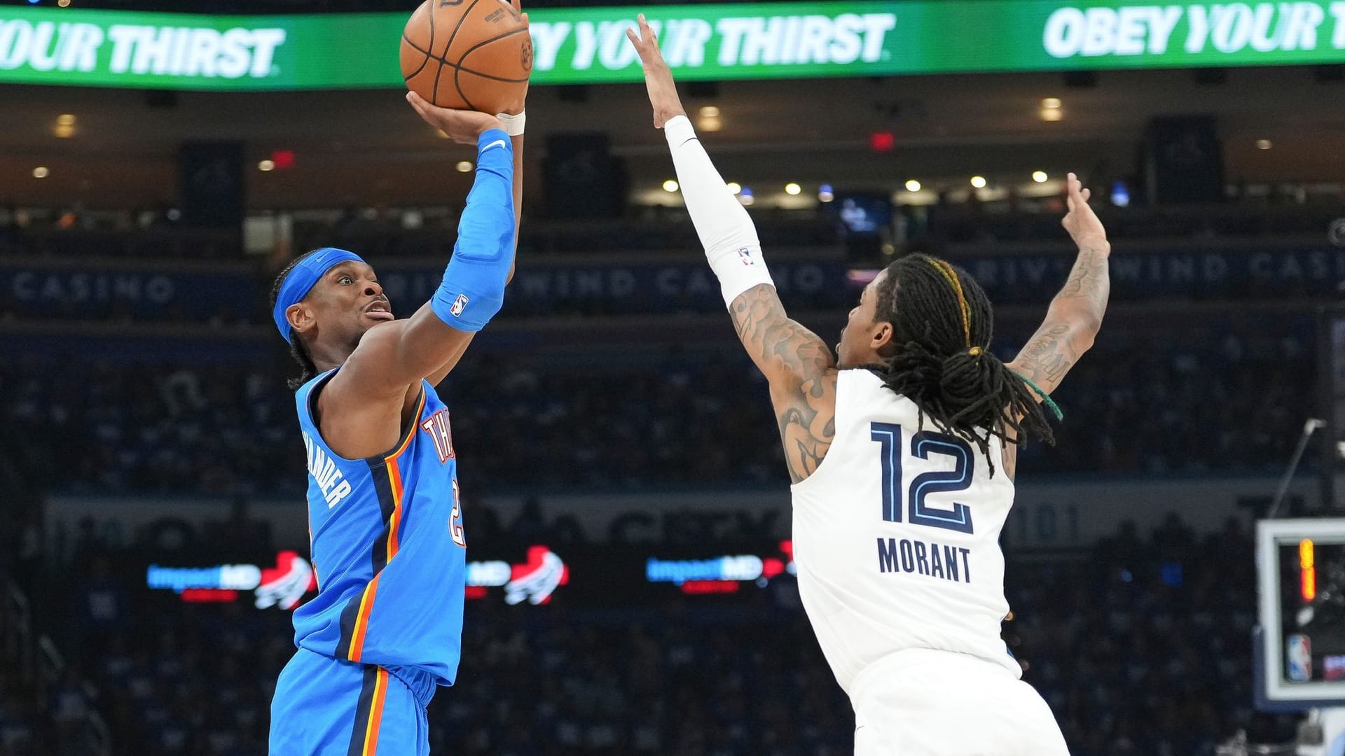 Oklahoma City Thunder - Memphis Grizzlies Oklahoma City Thunder - Memphis Grizzlies