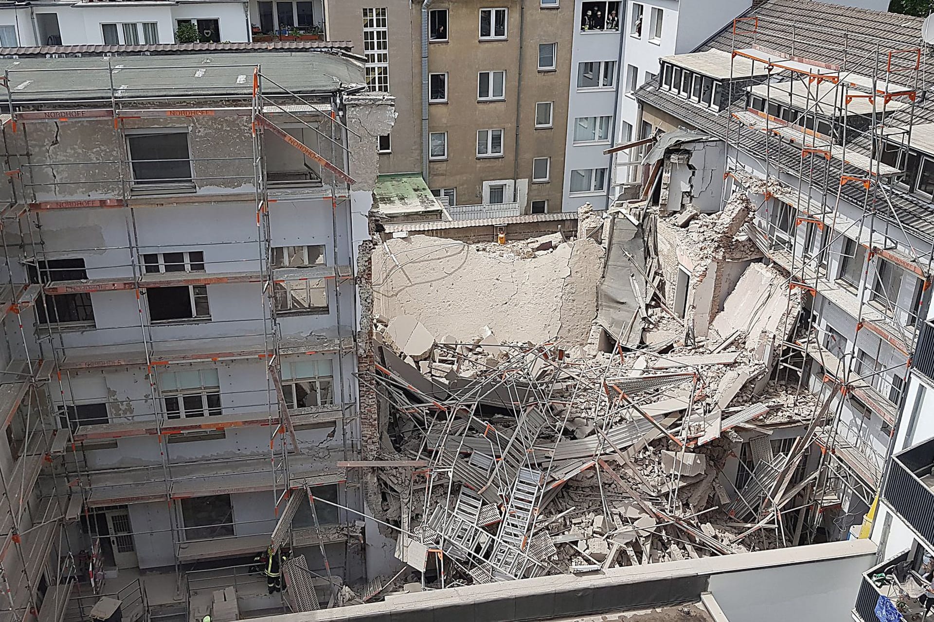 Hauseinsturz Düsseldorf