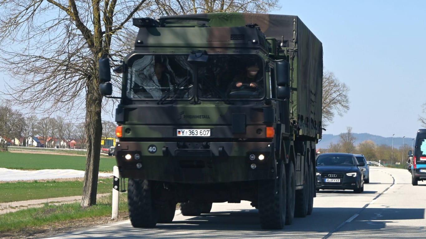 Truppenübung BundeswehrSoldat von Lkw überrollt tot