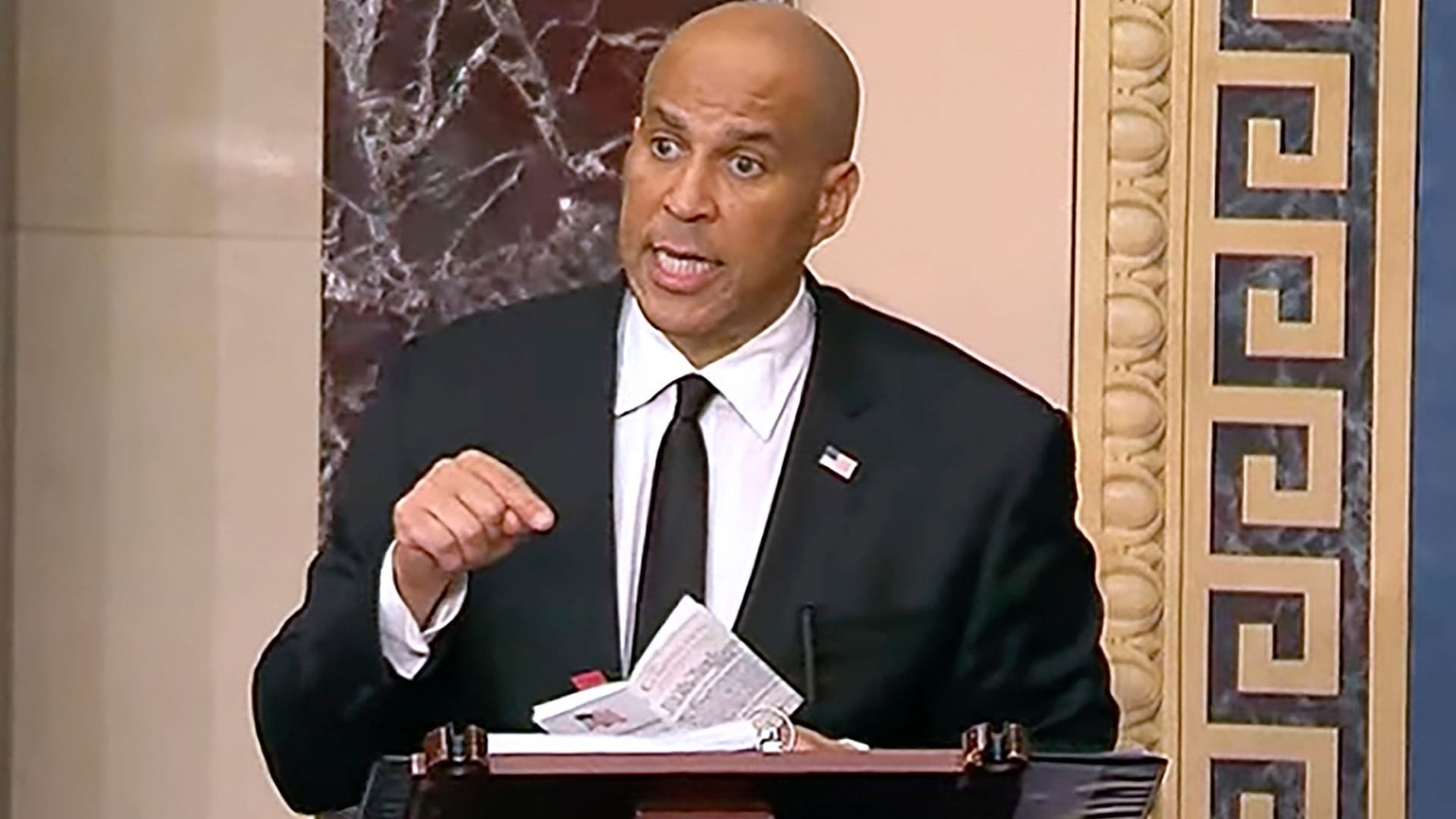 Demokratischer Senator Booker