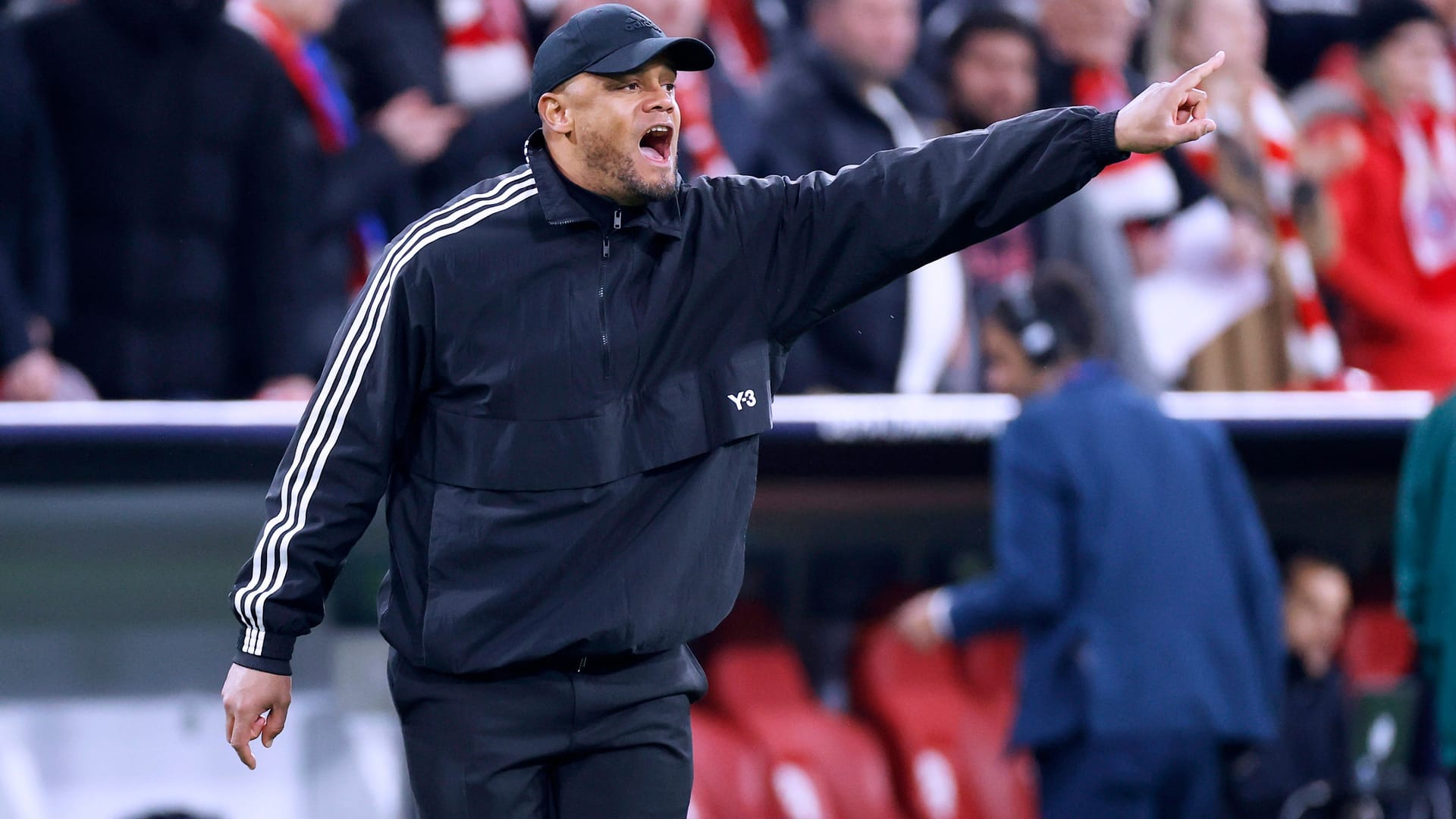 Aktiv an der Seitenlinie: Vincent Kompany.