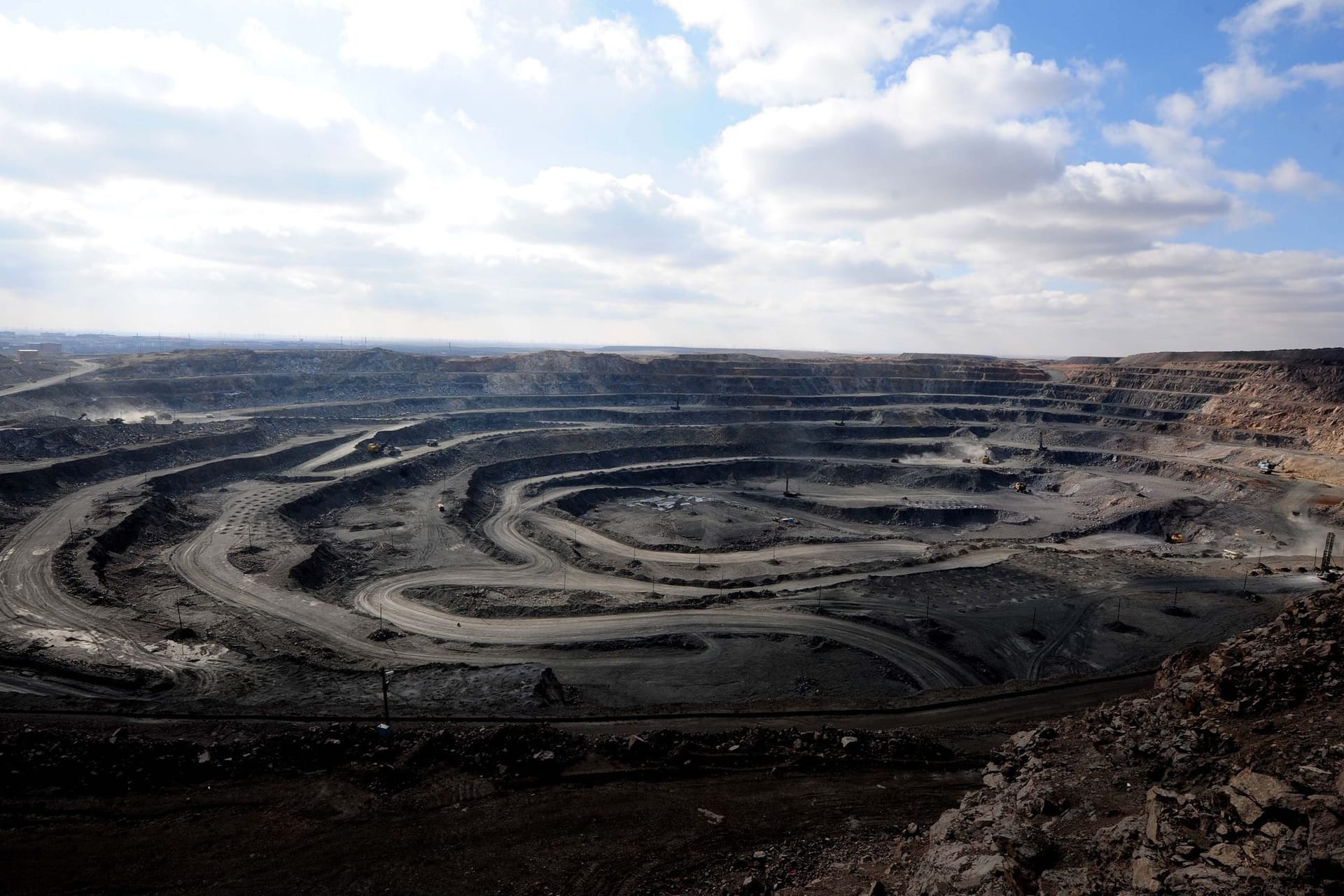 Mine für Seltene Erden in China