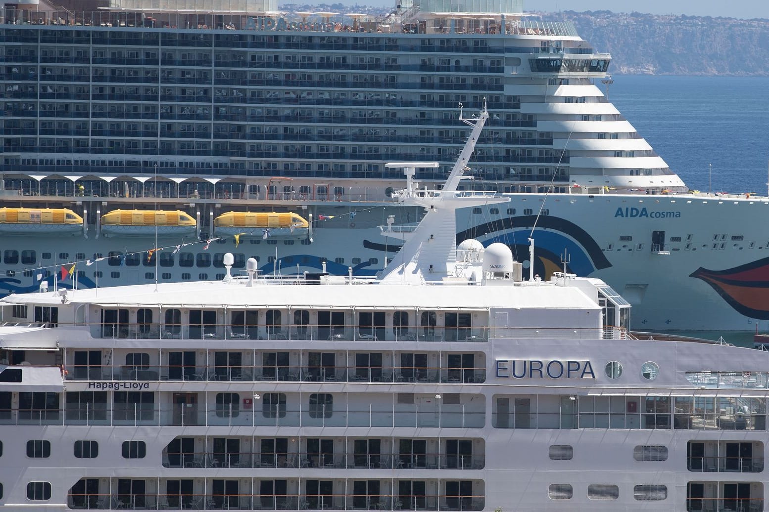 Kreuzfahrtschiffe auf Mallorca
