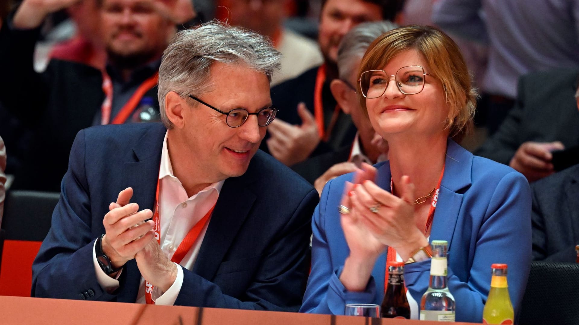 NRW-SPD bestätigt Führungstandem Post und Philipp NRW-SPD bestätigt Führungstandem Post und Philipp