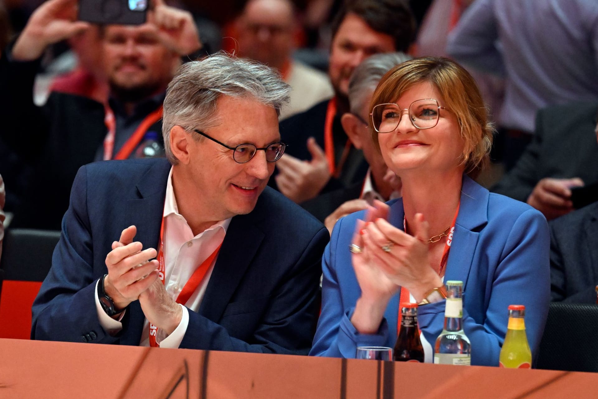 NRW-SPD bestätigt Führungstandem Post und Philipp NRW-SPD bestätigt Führungstandem Post und Philipp