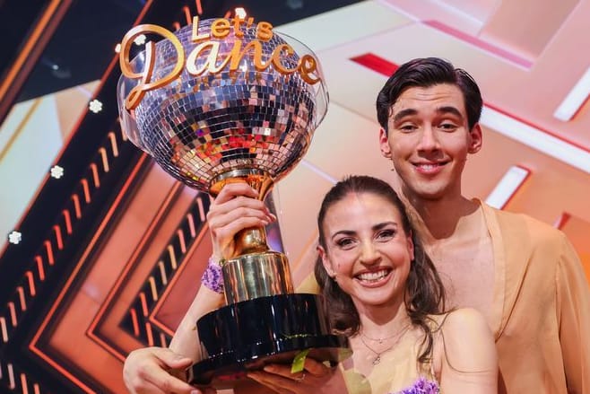 Diego Pooth und Ekaterina Leonova: Sie gewannen in diesem Jahr das "Let's Dance"-Finale.